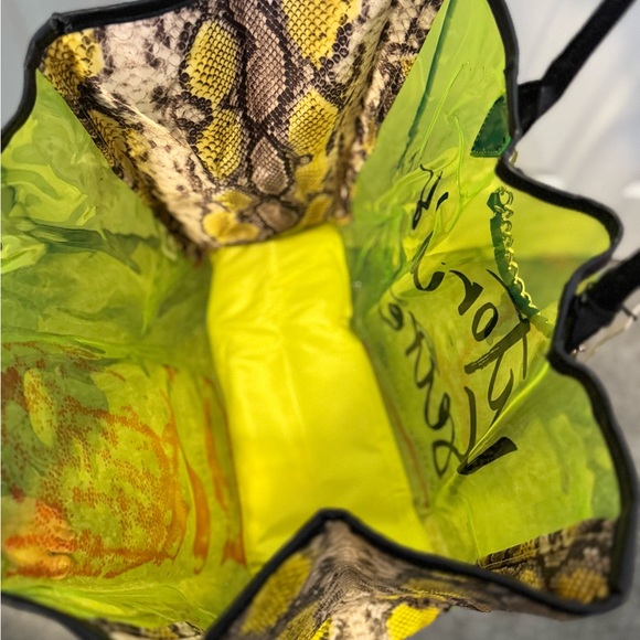 Limited Edition Victoria's Secret Neon Python Angel
City Tote Bag - Picture 5 of 12